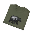 Geometric bear forest T-Shirt
