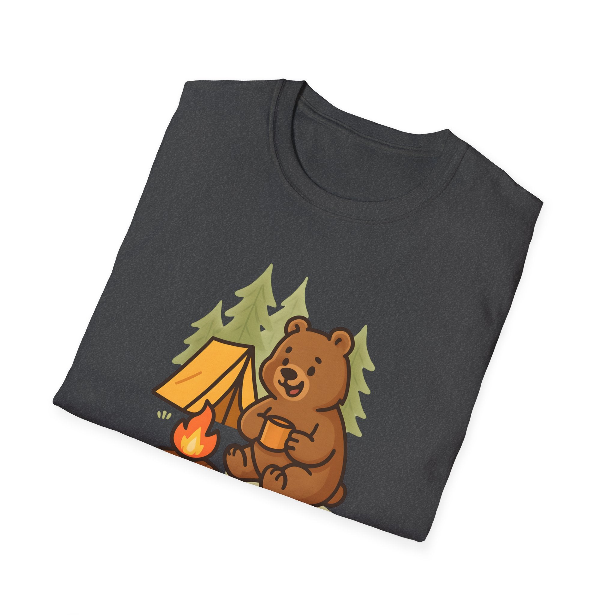 Bear at Campfire T-Shirt