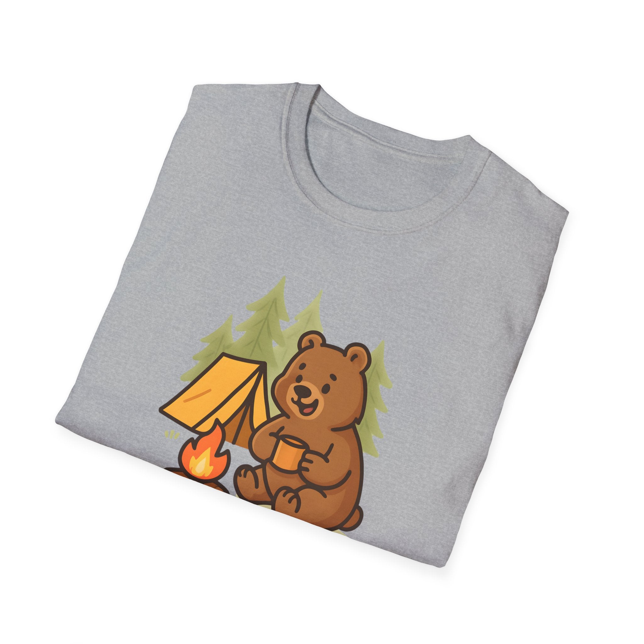 Bear at Campfire T-Shirt