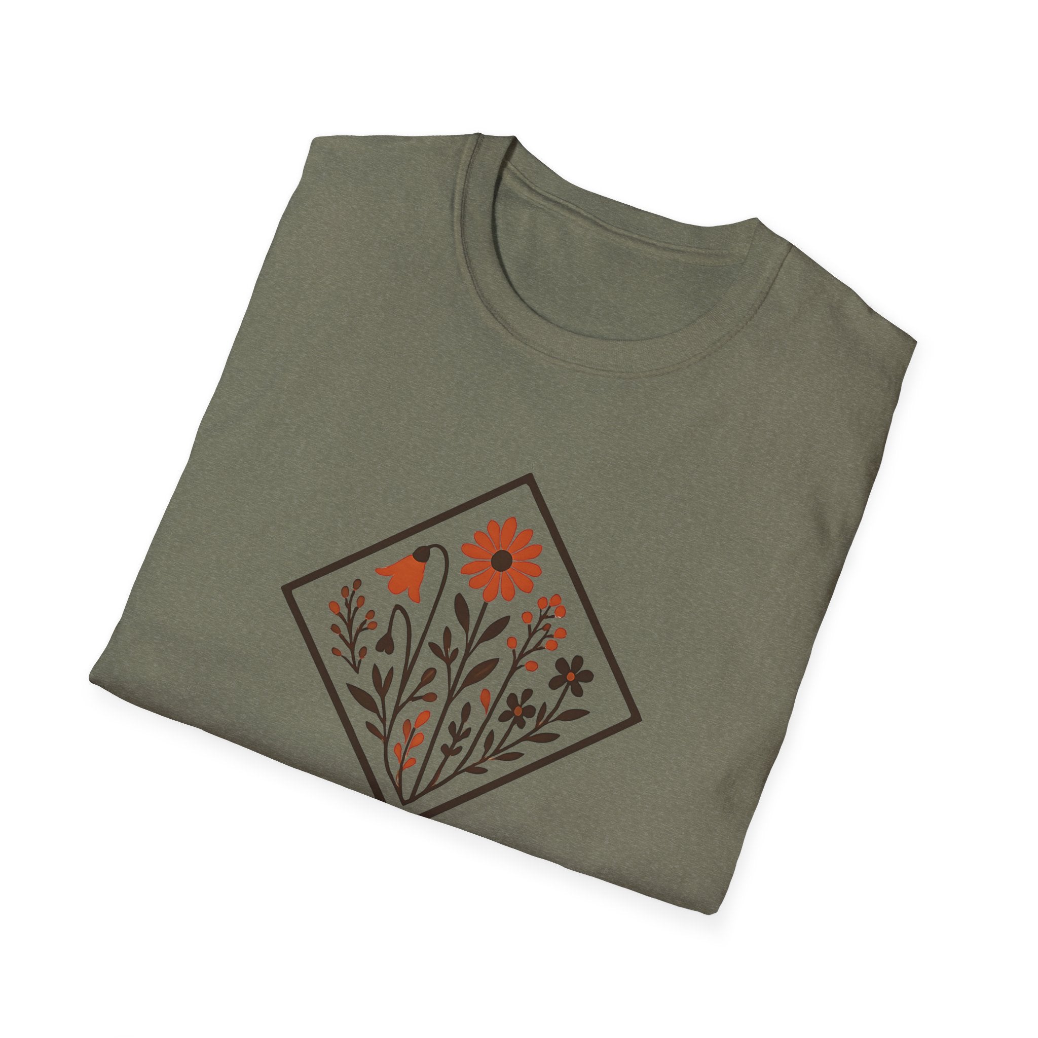 Floral Nature Artwork T-Shirt