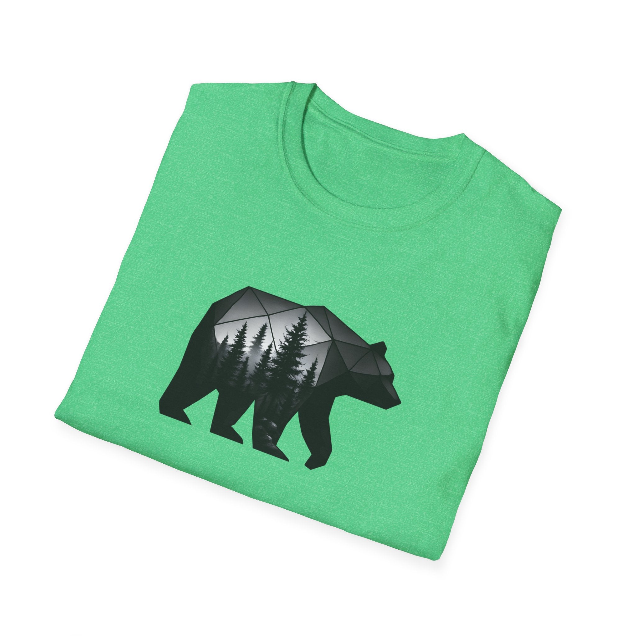 Geometric bear forest T-Shirt