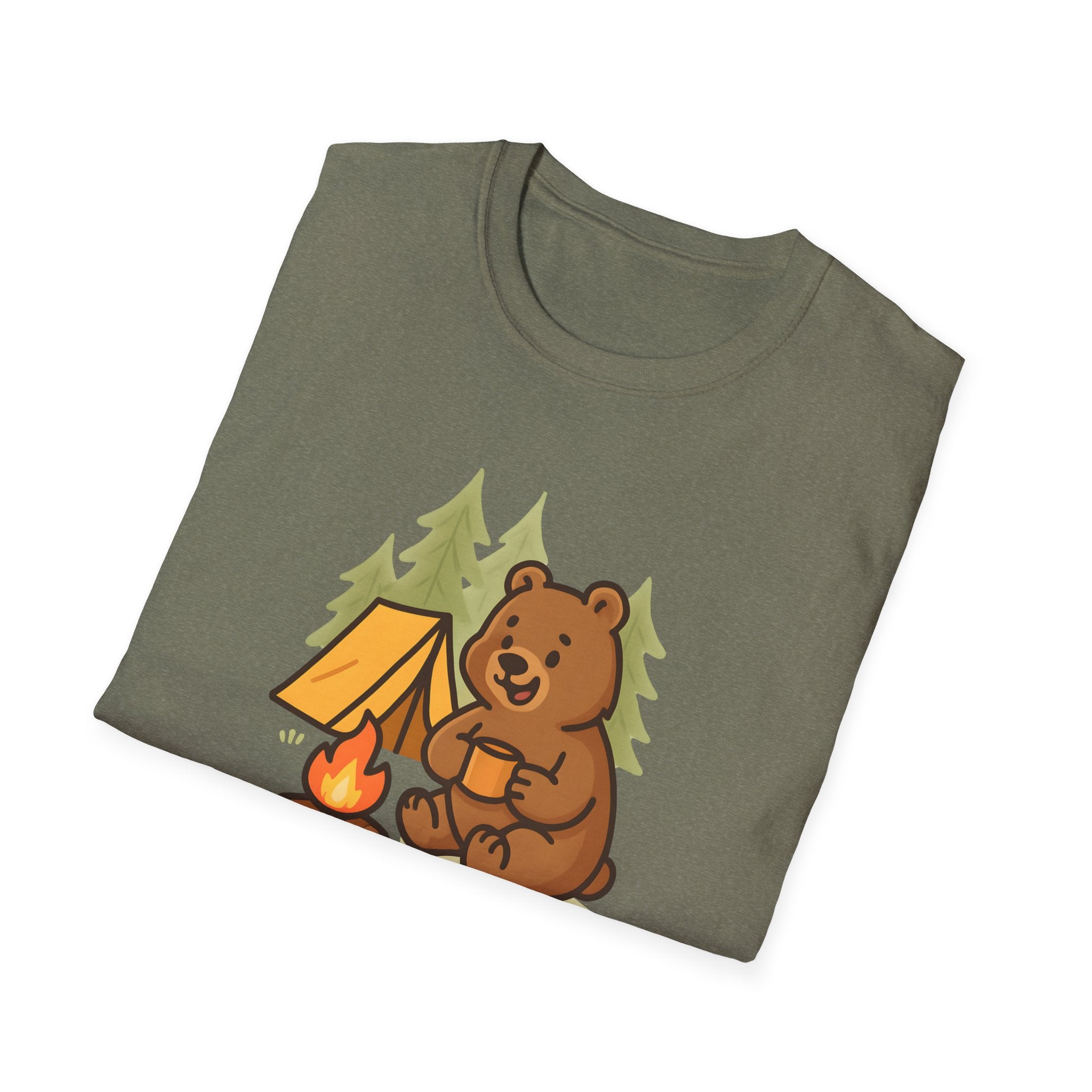 Bear at Campfire T-Shirt