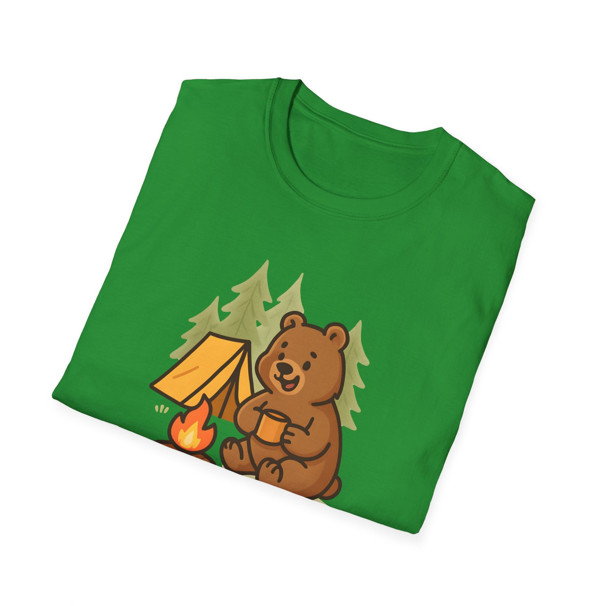 Bear at Campfire T-Shirt
