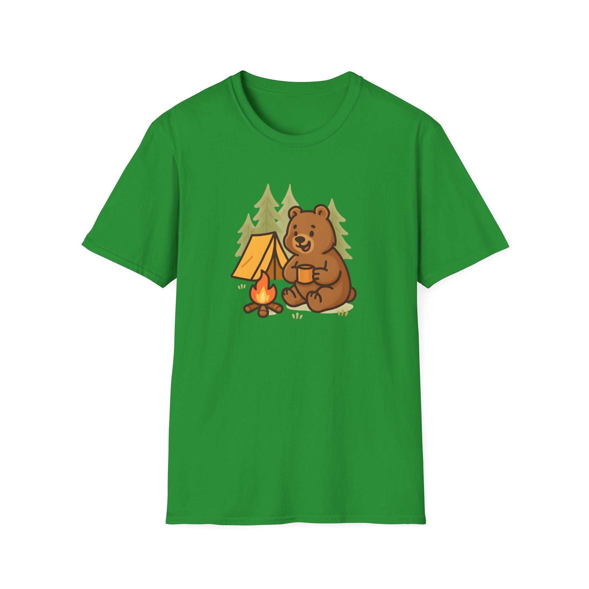 Bear at Campfire T-Shirt