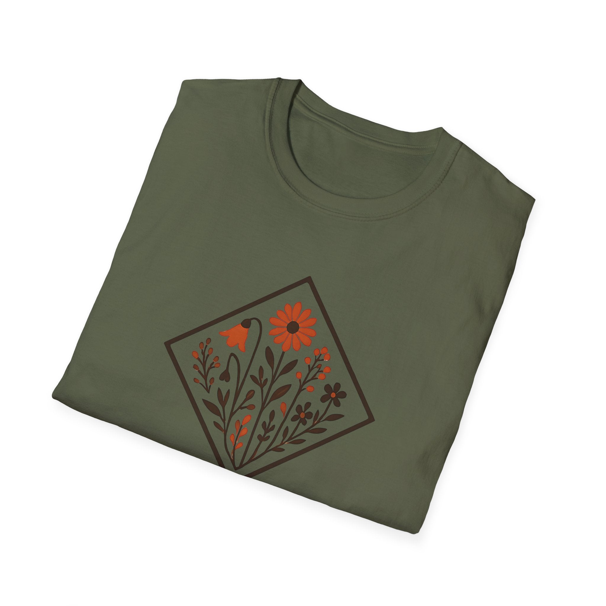 Floral Nature Artwork T-Shirt