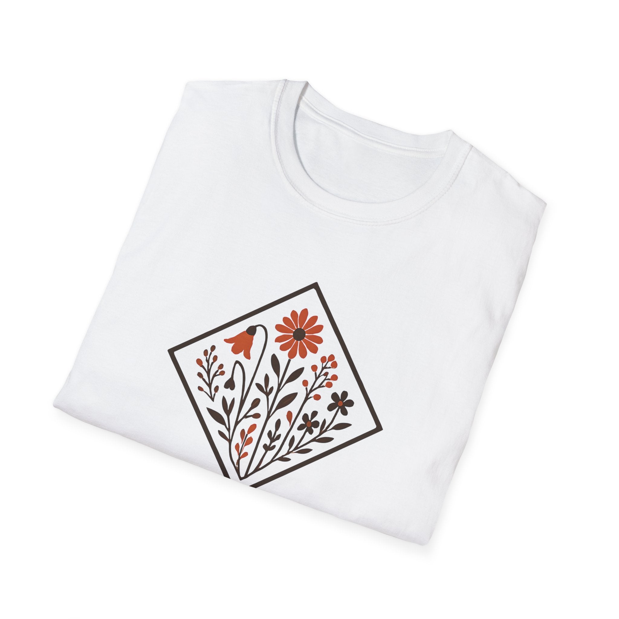 Floral Nature Artwork T-Shirt